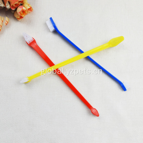 Pet Dog Brush Pet Toothbrush Double Headed Supplier